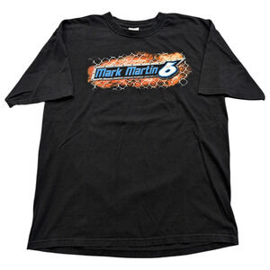 Y2K Mark Martin Nascar Racing T shirt